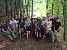 Volunteers from W.S. Badger Co