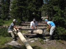 Crosscut saw work
