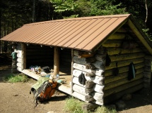 New roof on the shelter