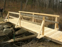 Snow machine bridge