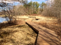 First boardwalk and the location of a special wedding.