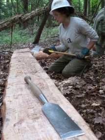 Timber skills training.