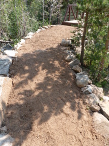 Improved ramp access to bridge