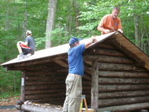 Old shelter, new roof.